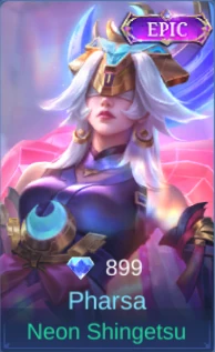 Pharsa Neon Shingetsu skin card