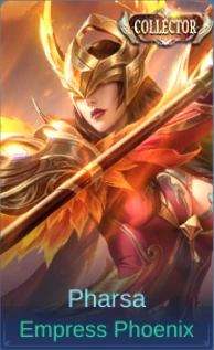 Pharsa Empress Phoenix skin card