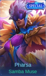 Pharsa Samba Muse skin card