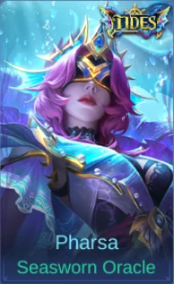 Pharsa Seaworn Oracle skin card