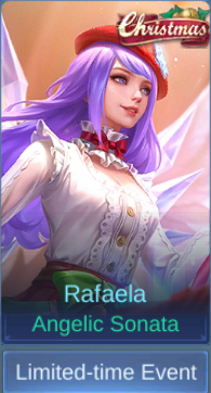 Angelic Sonata Rafaela skin card in-game