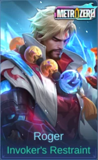 Roger Invoker's Restraint skin card in-game screenshot