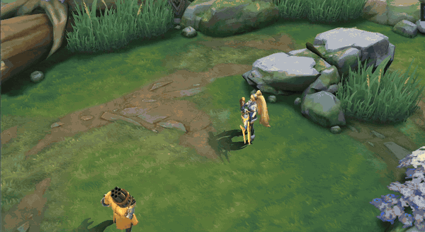 Open Fire current in-game skill demonstration