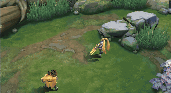 Wolf Transformation current in-game skill demonstration