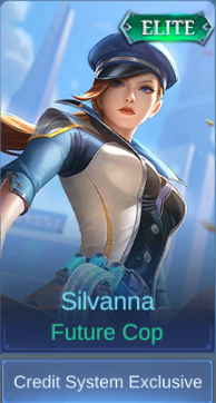 Future Cop Silvanna skin card