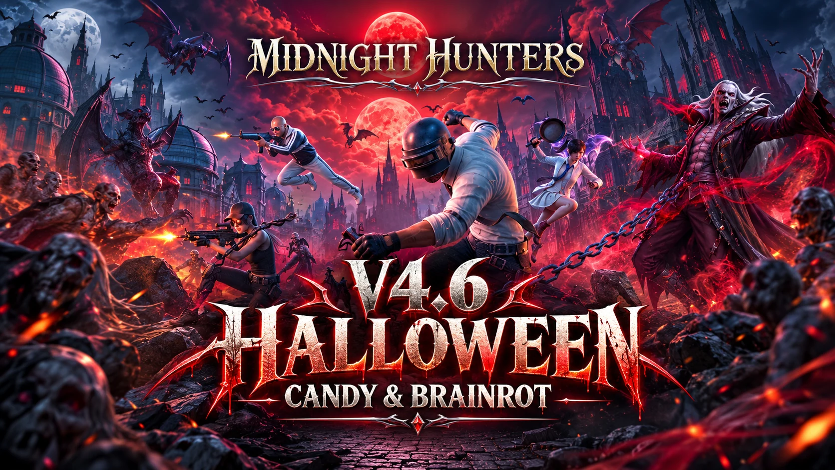 PUBG MOBILE V4.6 Halloween Guide: Candy and Brainrot Royale
