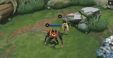 Cauterant Inferno demonstrated in-game