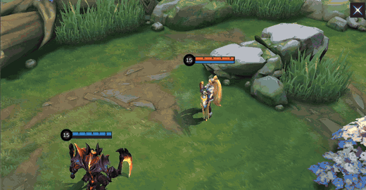 Grand Lord Lava demonstrated in-game