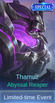 Abyssal Reaper Thamuz skin card in-game