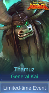 General Kai Thamuz skin card in-game