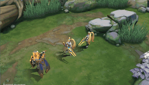 Sacred Hammer in-game demonstration