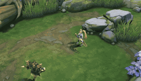Consecration demonstrated in-game