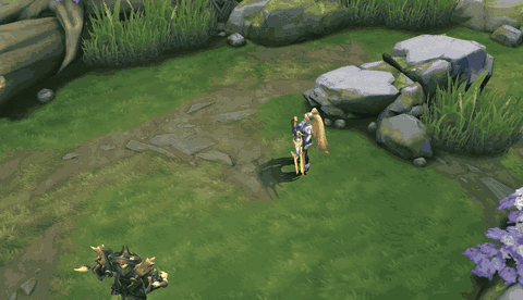 Transcendent Ward demonstrated in-game
