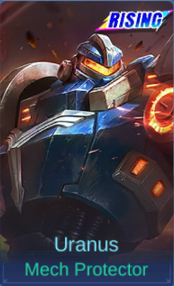 Mech Protector Uranus skin card in-game