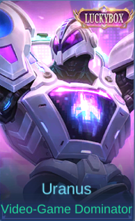Video-Game Dominator Uranus skin card in-game