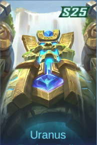 Earthen Relic Uranus skin card in-game