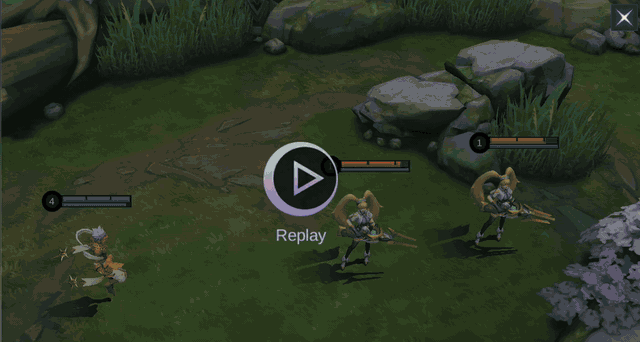 Windblow demonstrated in-game