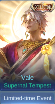 Supernal Tempest Vale skin card in-game