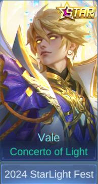 Concerto of Light Vale skin card in-game