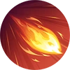 Burst Fireball skill icon