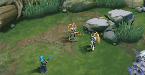Deathly Grasp demonstrated in-game by Vexana