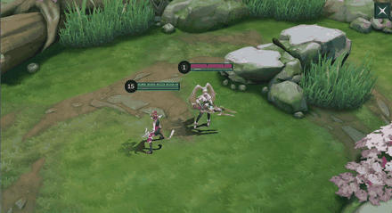 Needles in Flowers ability demonstration