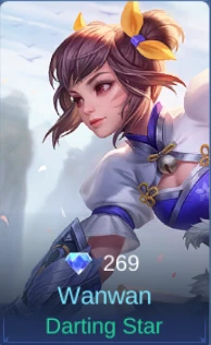 Darting Star Wanwan skin