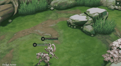Fire Stake skill demonstration