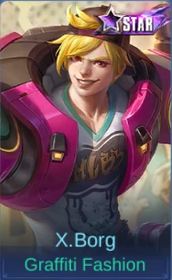 Graffiti Fashion X.Borg skin