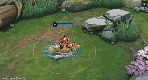 Mountain Shocker current in-game skill demonstration
