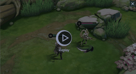 Dragon Tail ability in action