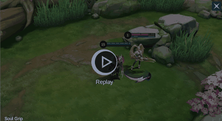 Soul Grip ability in action