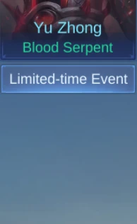Blood Serpent Yu Zhong skin