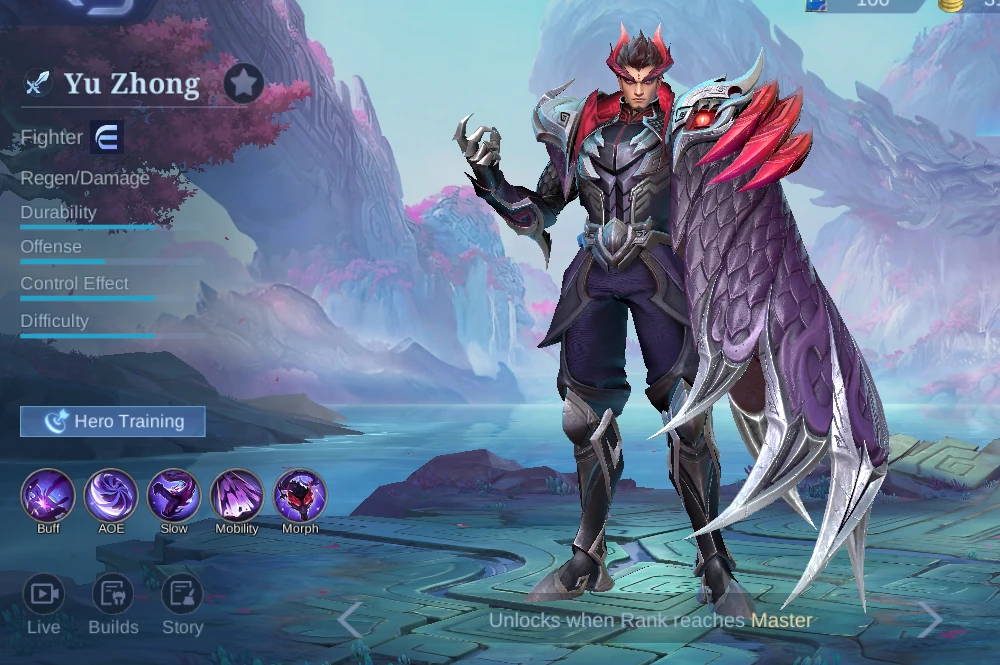 Yu Zhong MLBB EXP Lane Guide: Best Build, Emblem, Skills, and Combos