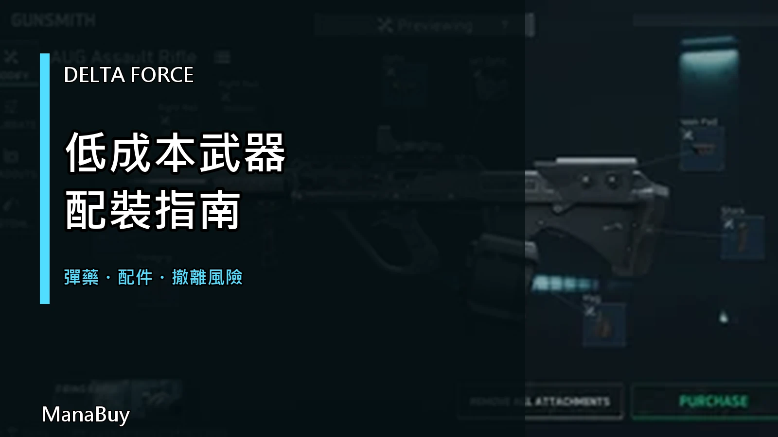 Delta Force 低成本武器與配裝指南：彈藥、配件與撤離風險