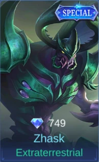 Zhask Extraterrestrial skin card