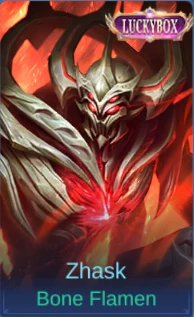 Zhask Bone Flamen skin card