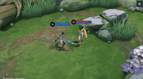Supreme Warrior in-game demonstration