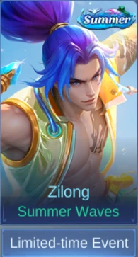 Summer Waves skin card