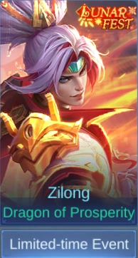 Dragon of Prosperity skin card
