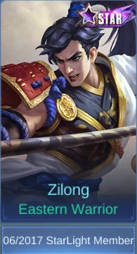 Eastern Warrior skin card