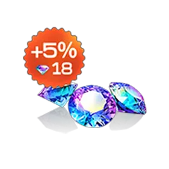 350+18 Gems