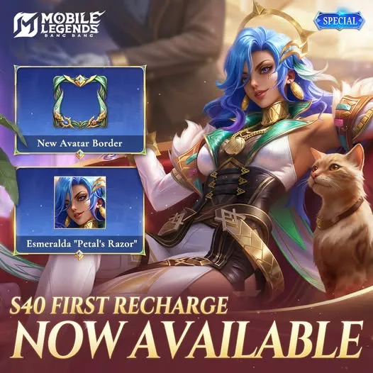 Exclusive First Recharge Rewards: Unlock Esmeralda’s "Petal’s Razor" Skin in Mobile Legends