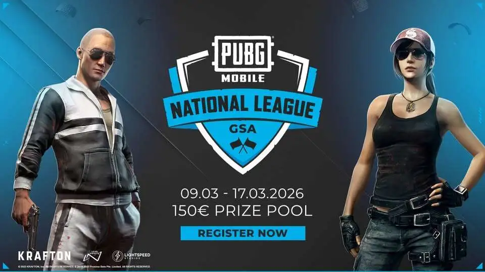 PUBG Mobile National League GSA 2026: Anmeldung, Preisgeld und Turnierdetails