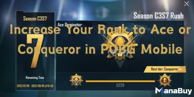 Increase Your Rank to Ace or Conqueror in PUBG Mobile