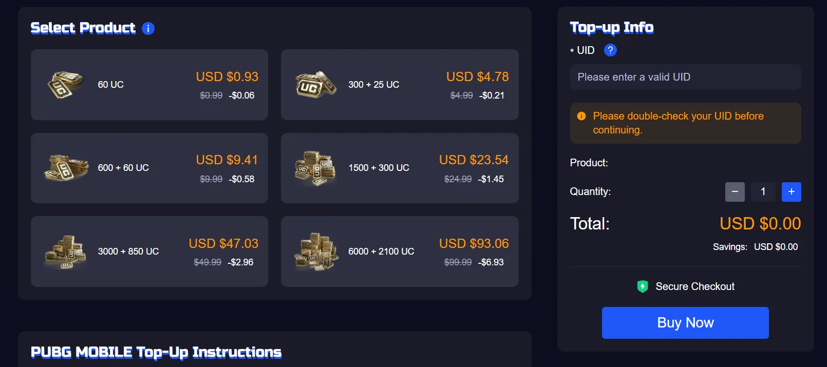 PUBG Mobile UC 充電ガイド: UCを安全に購入し、価値を最大化する方法