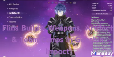 Flins Builds, Weapons, Artifact & Team Comps in Genshin Impact
