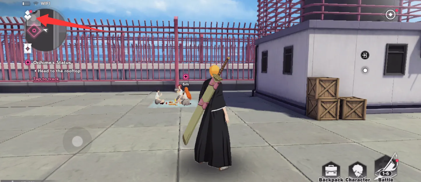 BLEACH: Soul Resonance main interface