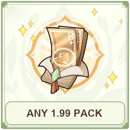 Qualsiasi pacchetto da 1.99