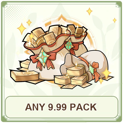 Qualsiasi pacchetto da 9.99